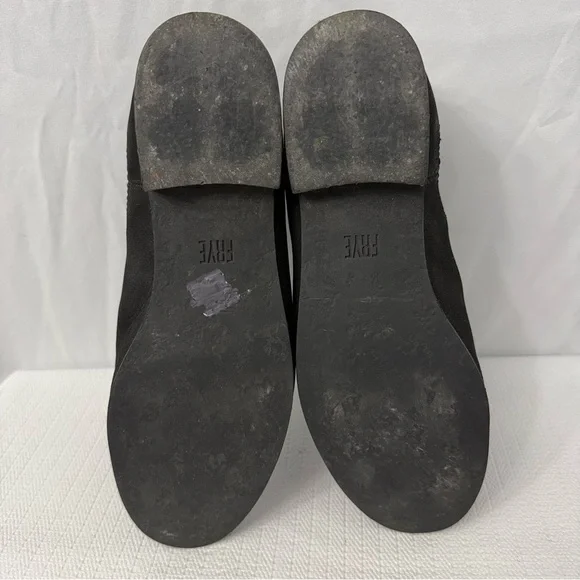 Frye Mallory Chelsea Black Leather Boots - Picture 9 of 9